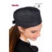 Gorro de cocina negro
