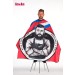 Capa estampada con cuello regulable con broches Tatoo