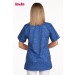 Casaca sanidad Unisex cuello pico MC Hipopotamo