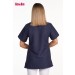 Casaca sanidad Unisex cuello pico MC Rayos-X