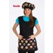 Estola ajustada con bolsillo Emoticonos divertidos